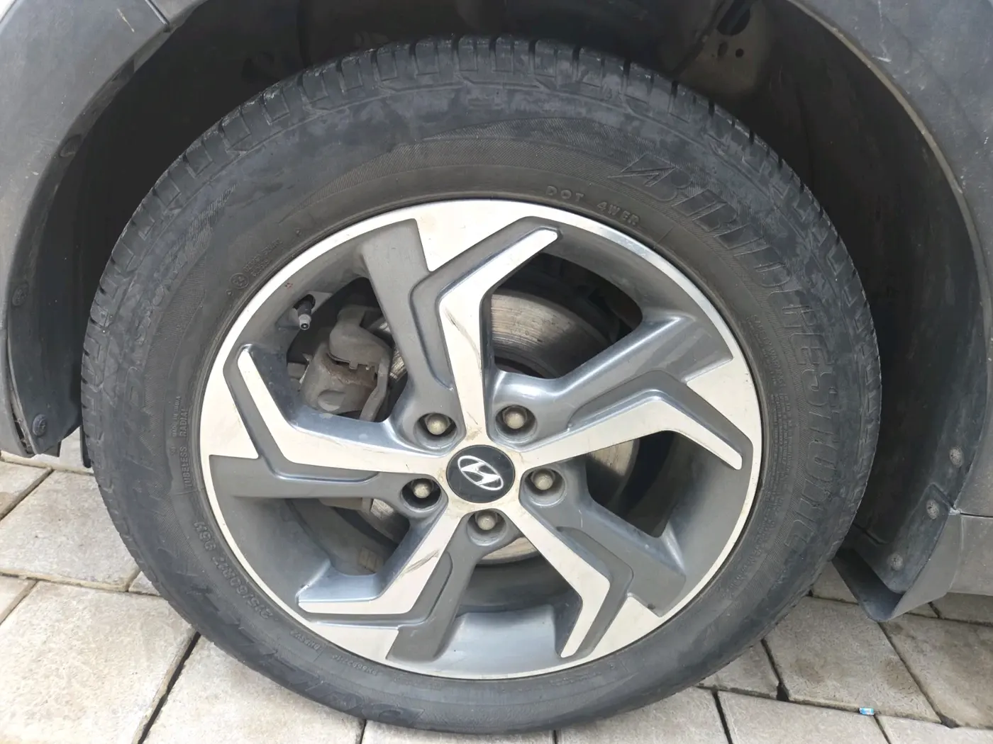 2018 Hyundai Creta SX AT 1.6 PETROL, Petrol, Automatic, 51,800 km, tyre