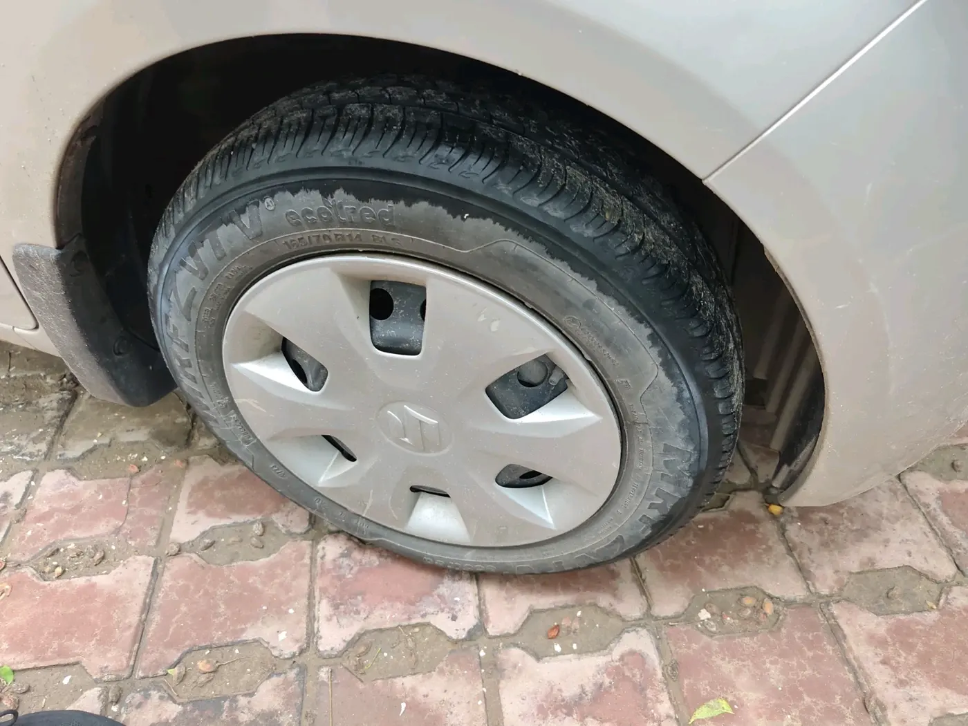 2023 Maruti New Wagon-R VXI 1.0 AMT, Petrol, Automatic, 45,566 km, tyre