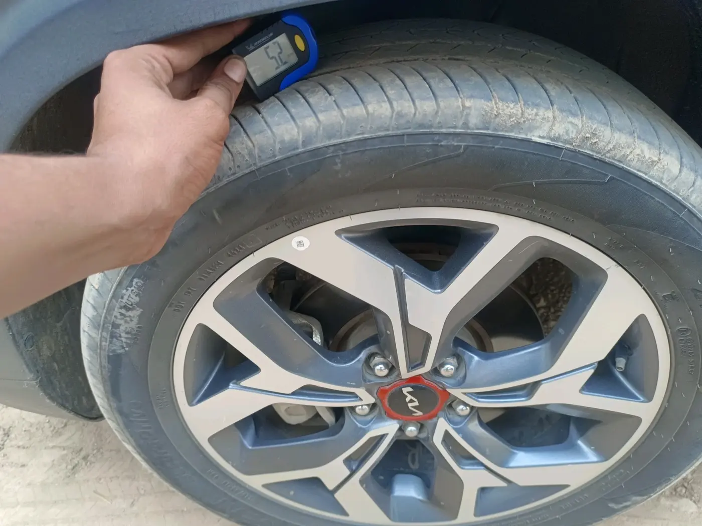 2022 KIA SELTOS X LINE 1.5 DIESEL AT, Diesel, Automatic, 62,059 km, tyre