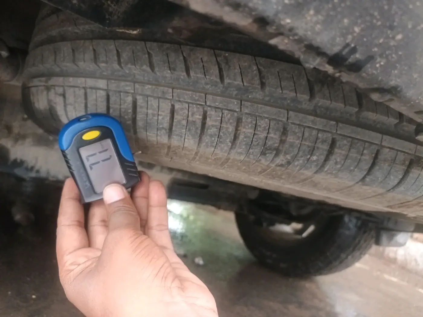 2021 Tata Safari XZA PLUS, Diesel, Automatic, 62,919 km, tyre