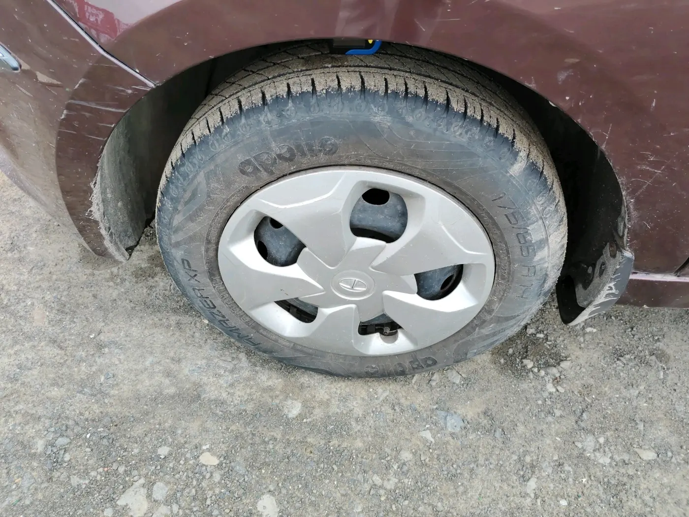 2022 Tata TIGOR XM CNG, CNG, Manual, 41,636 km, tyre