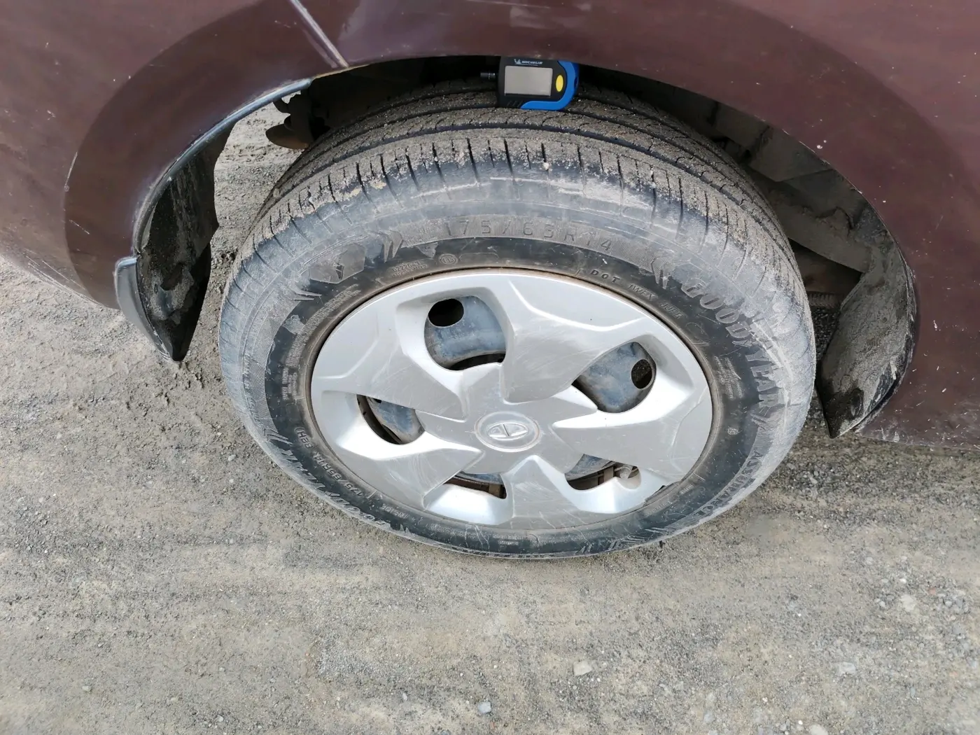 2022 Tata TIGOR XM CNG, CNG, Manual, 41,636 km, tyre