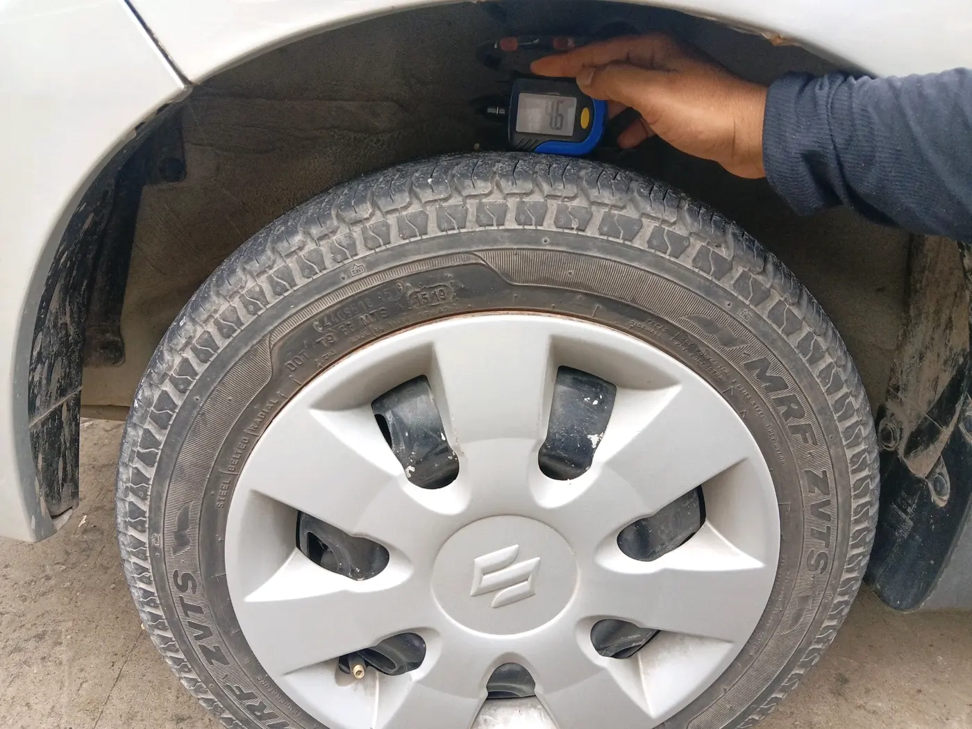 2019 Maruti Alto K10 LXI, Petrol, Manual, 15,989 km, tyre