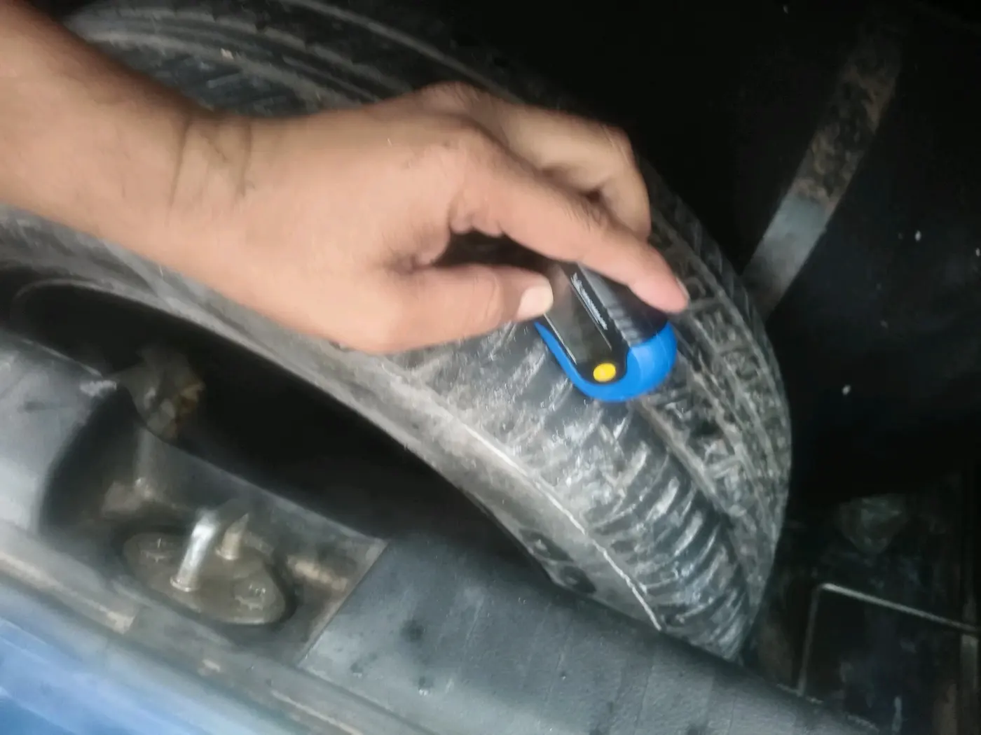 2019 Maruti Baleno ZETA PETROL 1.2, CNG, Manual, 60,592 km, tyre
