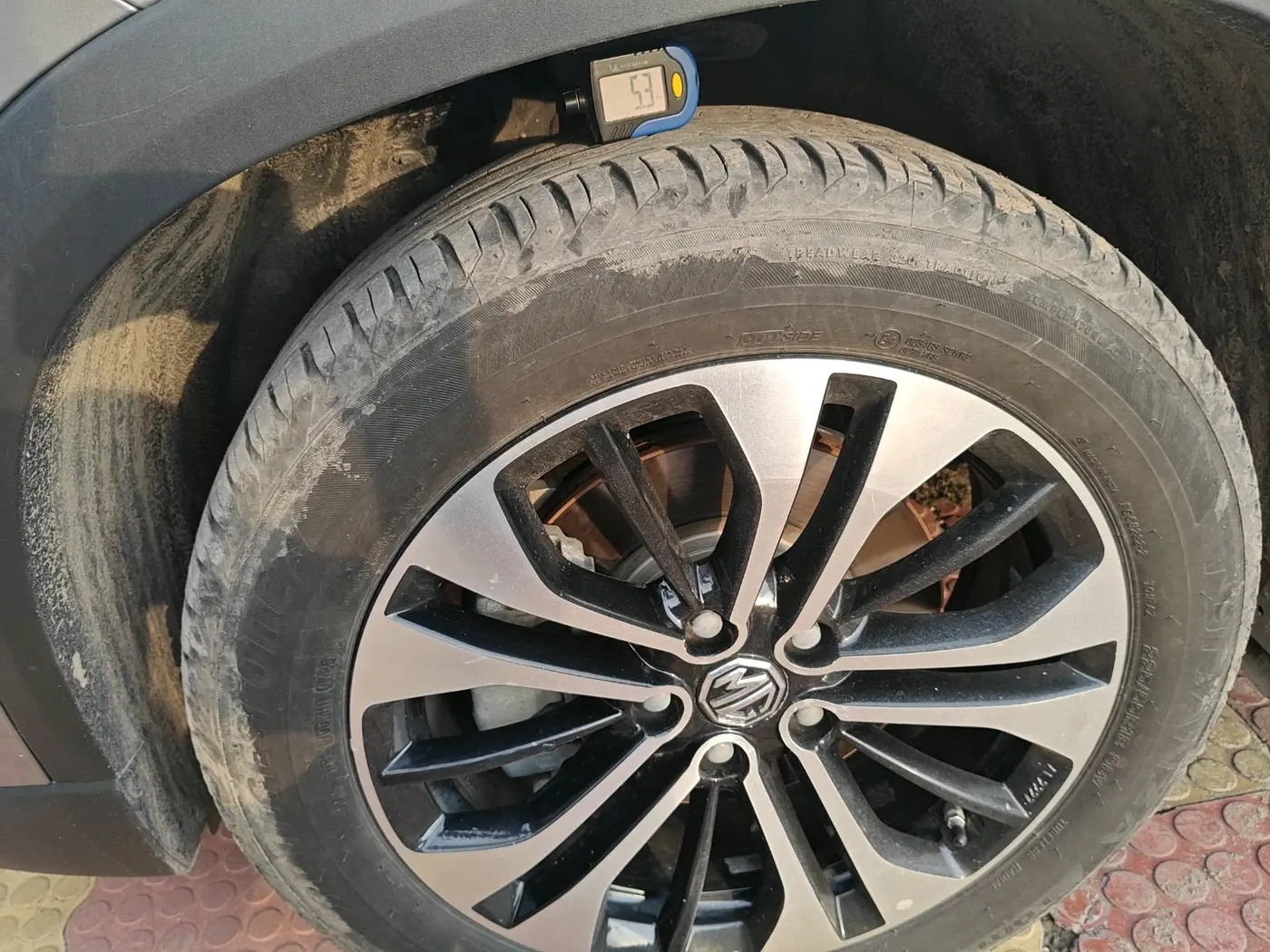 2022 MG HECTOR SHARP 2.0 DIESEL, Diesel, Manual, 22,480 km, tyre