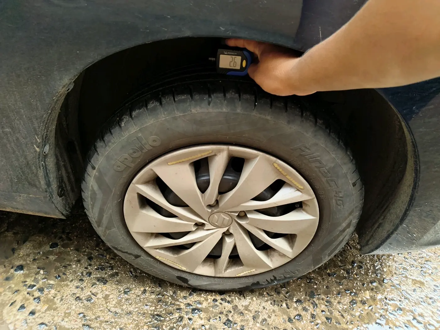 2023 Maruti Baleno DELTA PETROL 1.2, Petrol, Manual, 69,330 km, tyre