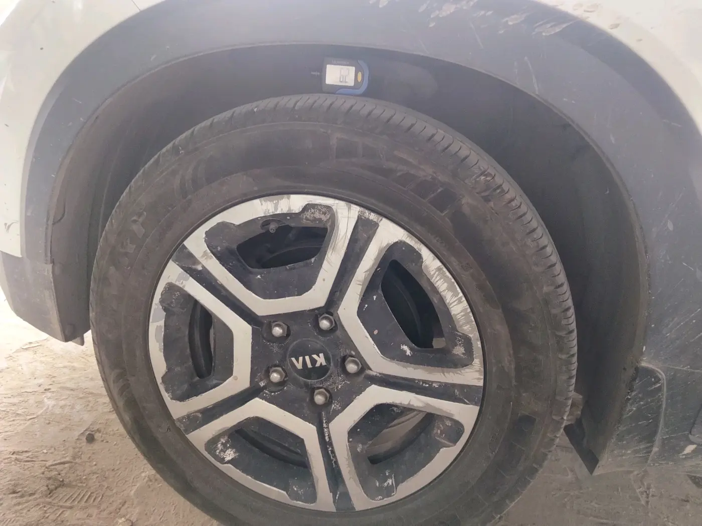 2021 KIA SONET HTX 1.5, Diesel, Manual, 75,781 km, tyre