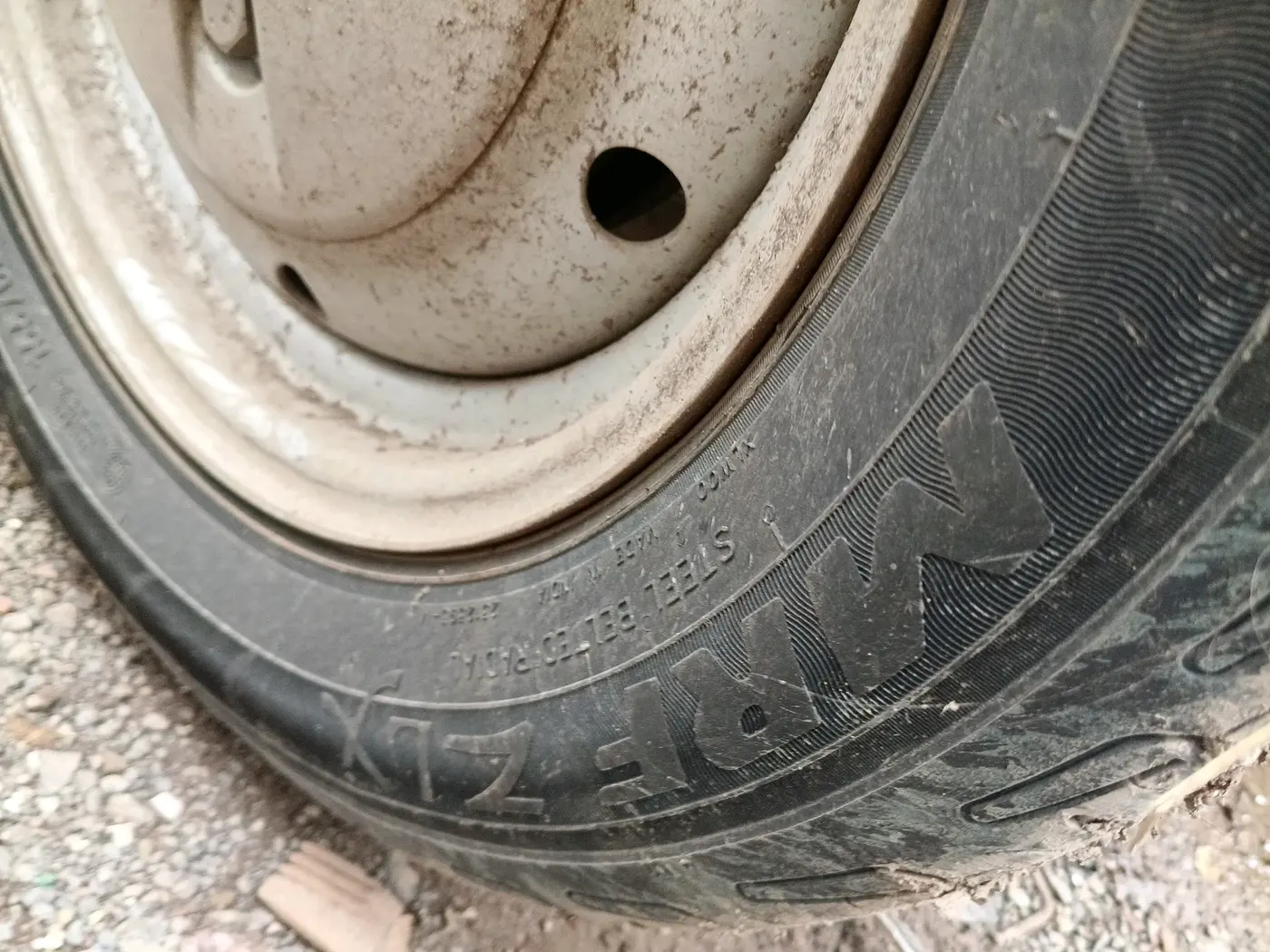 2012 Tata Nano CX, Petrol, Manual, 42,143 km, tyre
