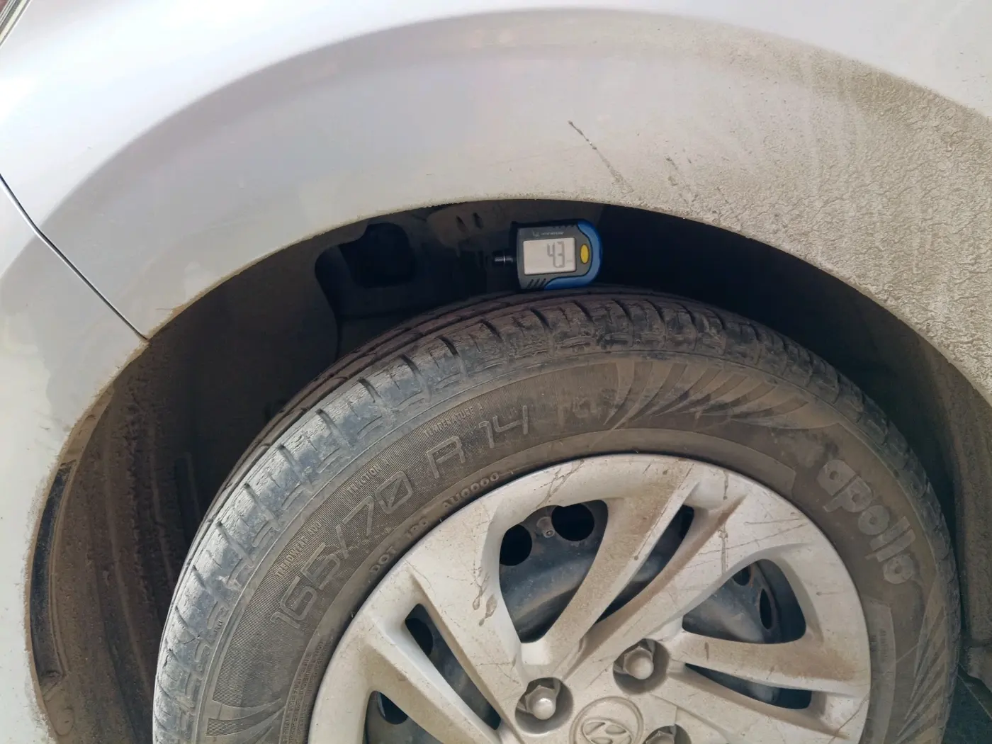 2022 Hyundai AURA S 1.2 CNG, CNG, Manual, 28,164 km, tyre