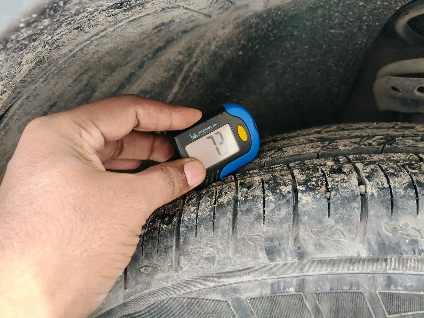 2019 Tata Harrier XT 2.0L KRYOTEC, Diesel, Manual, 72,428 km, tyre