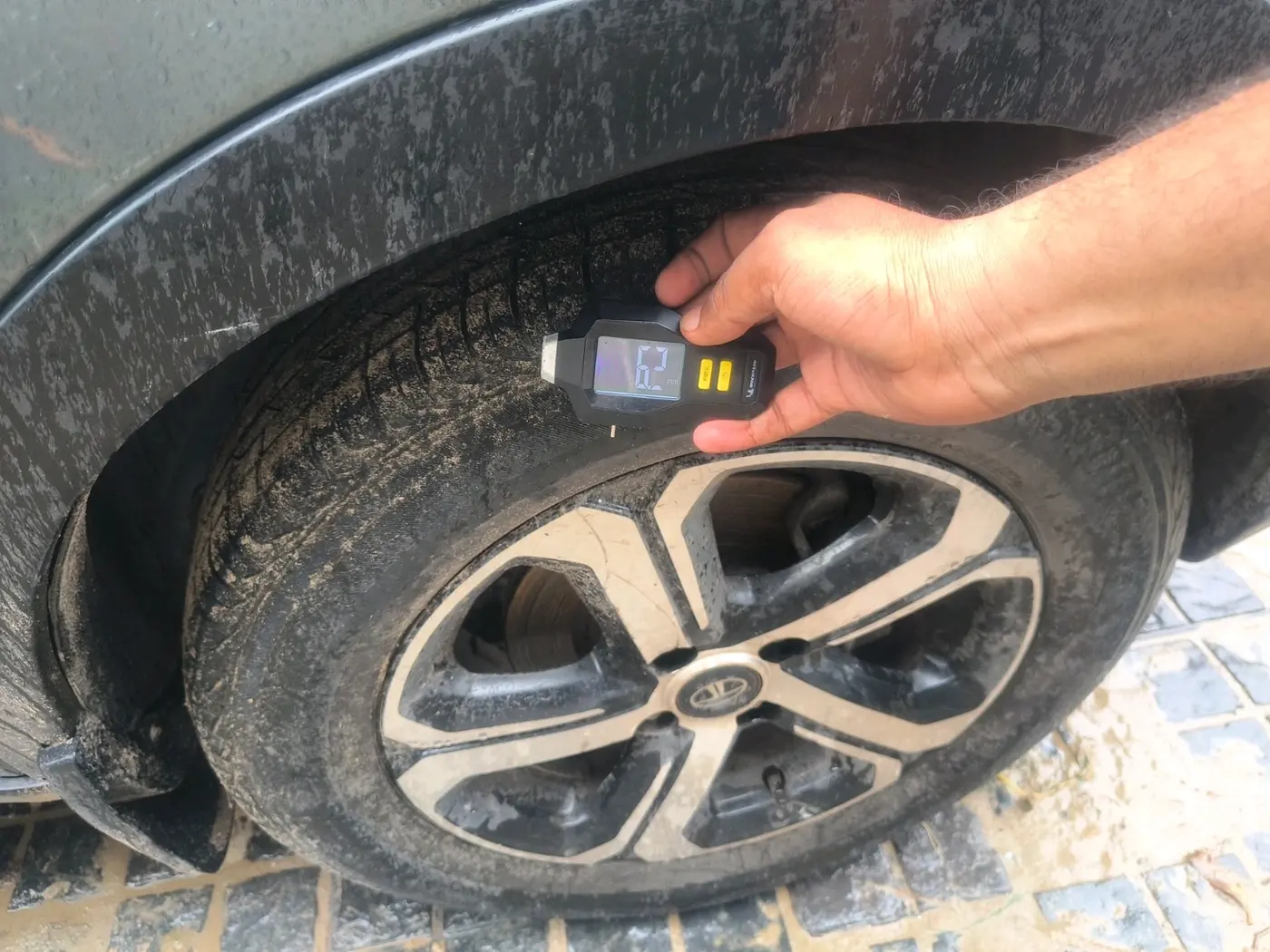 2023 Tata NEXON XZ PLUS PETROL, Petrol, Manual, 45,391 km, tyre
