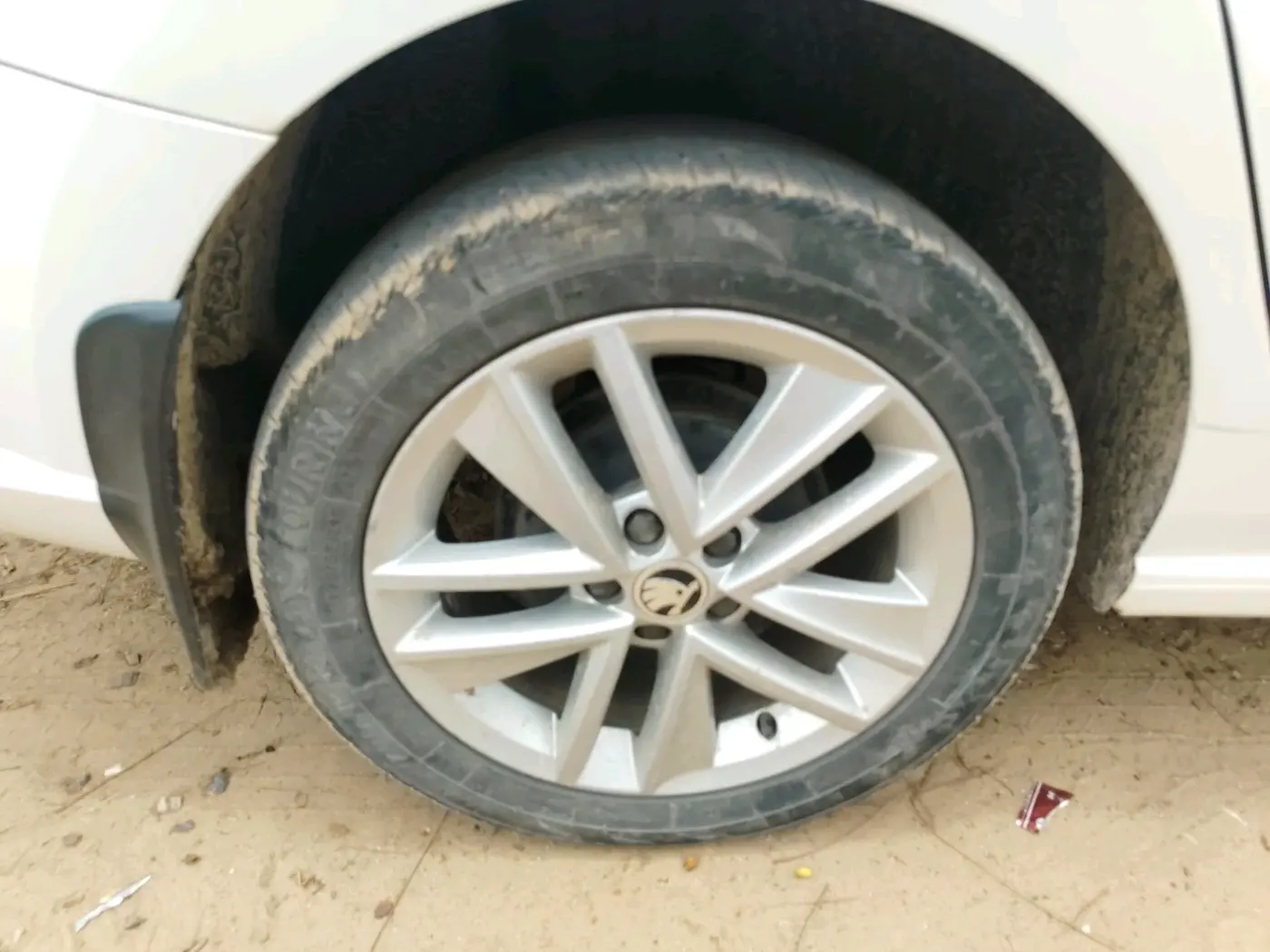 2021 Skoda Rapid STYLE TSI, Petrol, Manual, 98,236 km, tyre