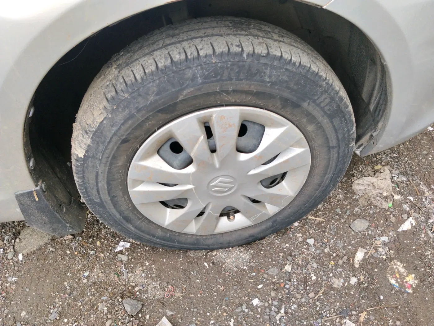 2013 Maruti Swift Dzire VXI, Petrol, Manual, 66,258 km, tyre