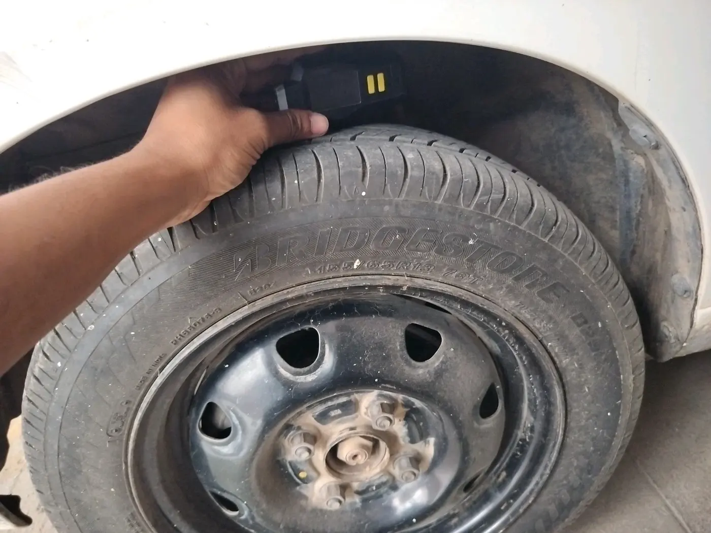 2012 Maruti Alto K10 VXI, Petrol, Manual, 75,623 km, tyre