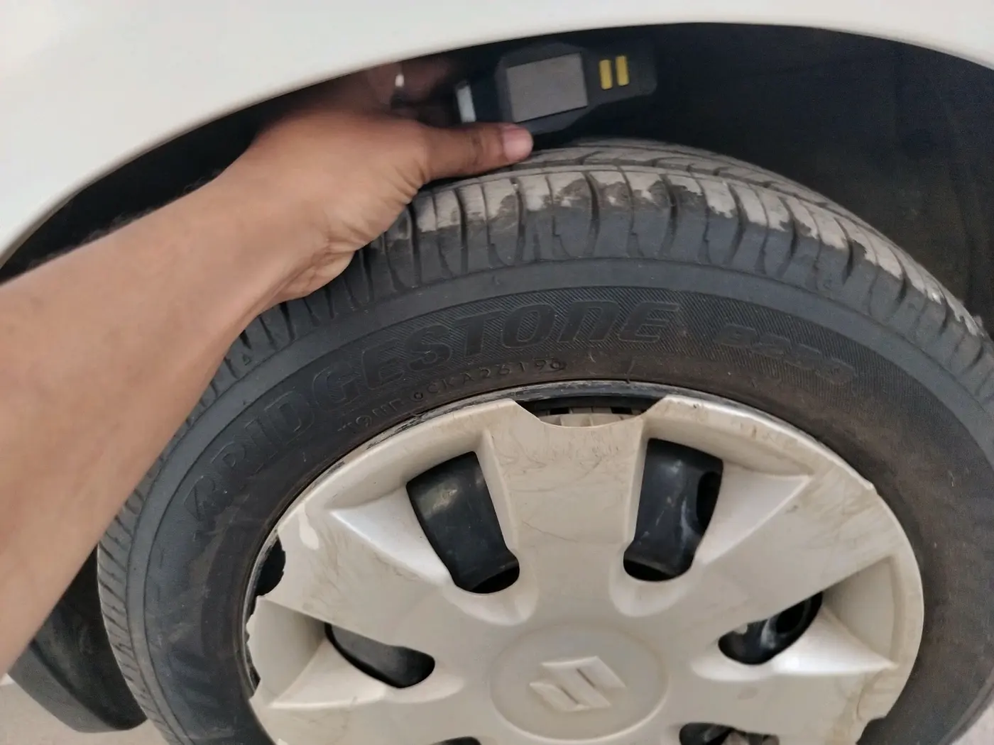 2012 Maruti Alto K10 VXI, Petrol, Manual, 75,623 km, tyre