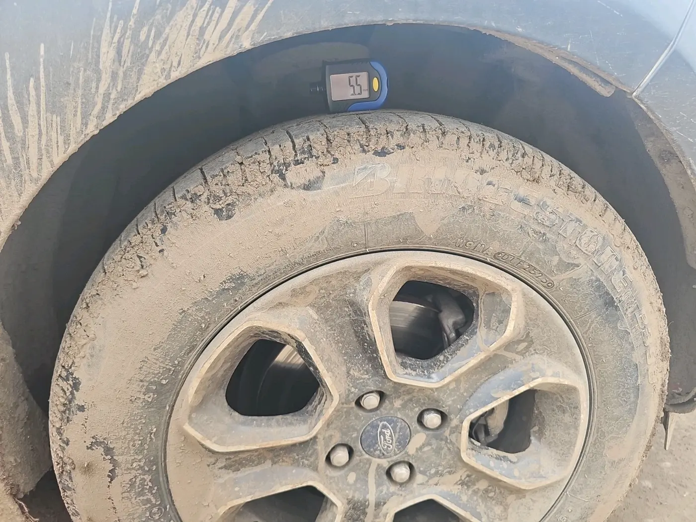 2019 Ford Ecosport TITANIUM 1.5L SPORTS(SUNROOF) DIESEL, Diesel, Manual, 1,39,433 km, tyre