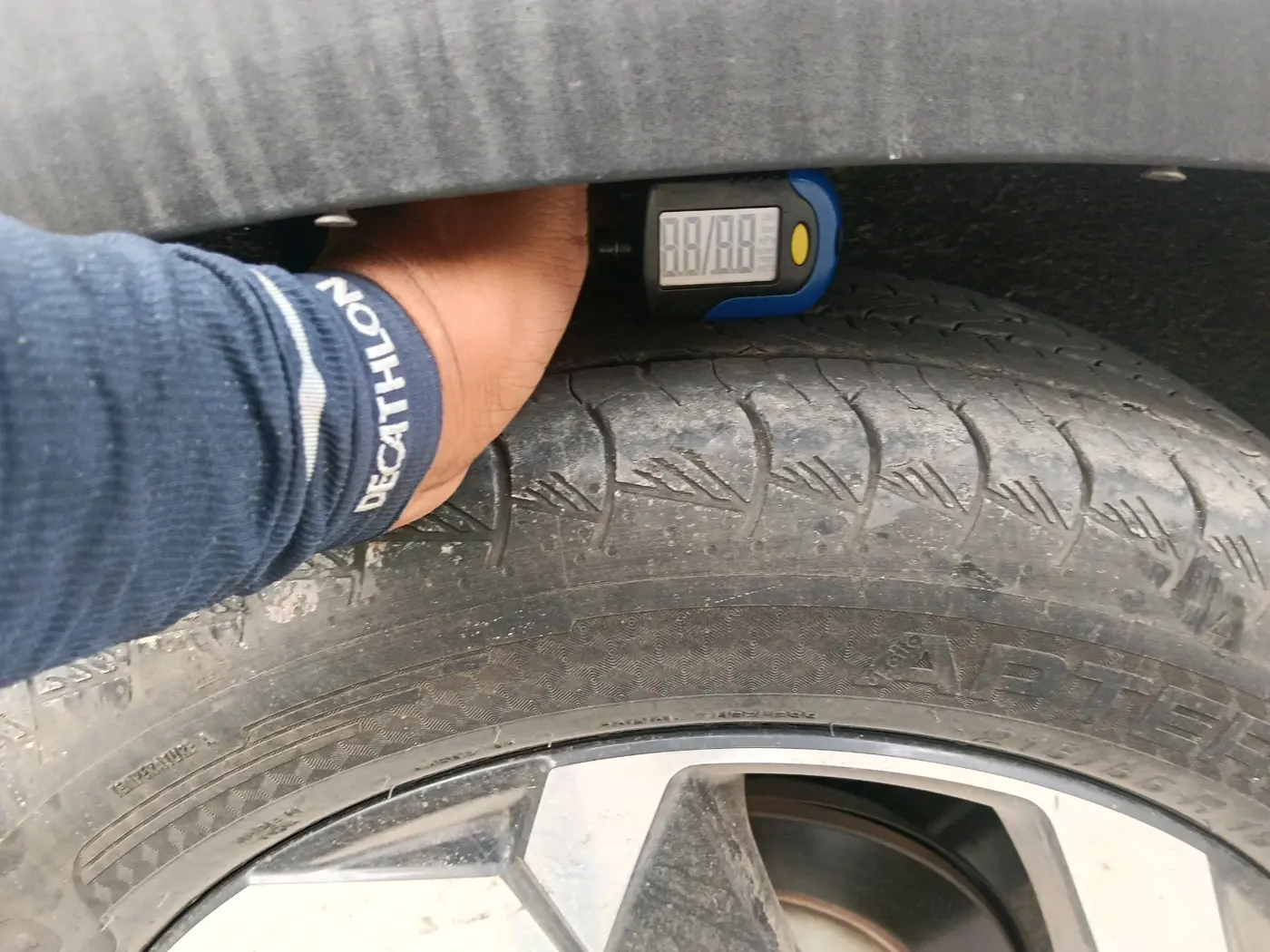 2021 Hyundai ALCAZAR 1.5 SIGNATURE (O) AT 7STR, Diesel, Automatic, 71,228 km, tyre