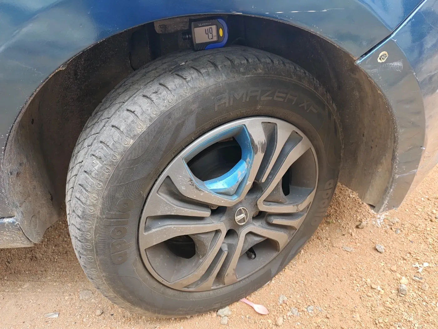 2022 Tata TIGOR EV XZ PLUS, Electric, Automatic, 30,821 km, tyre