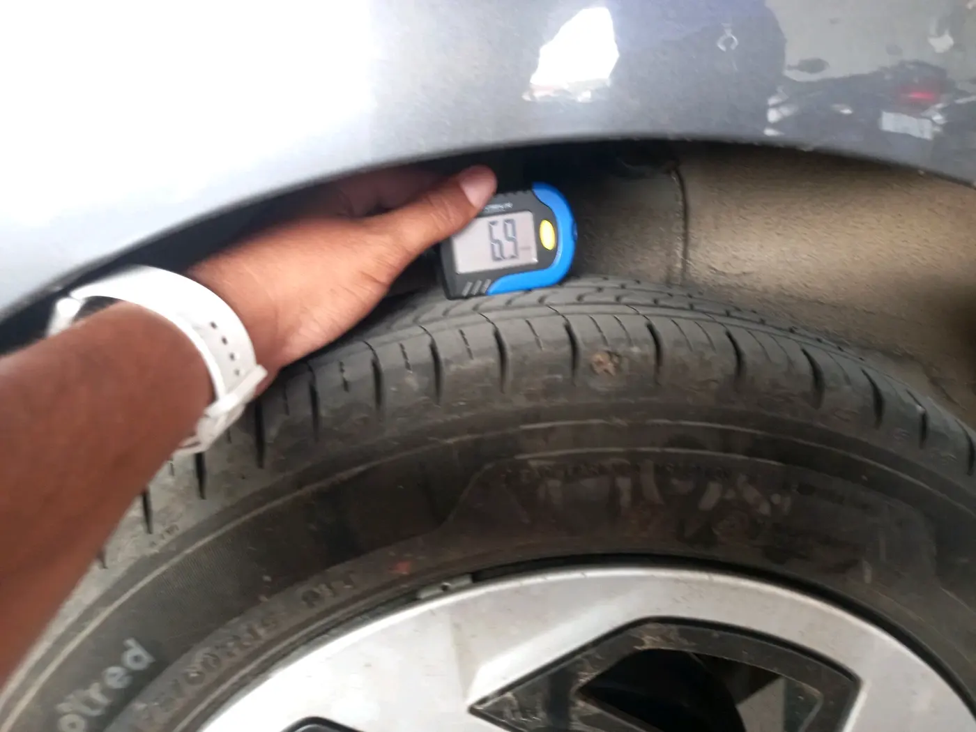 2025 Hyundai GRAND I10 NIOS SPORTZ 1.2 KAPPA VTVT CNG, CNG, Manual, 2,821 km, tyre