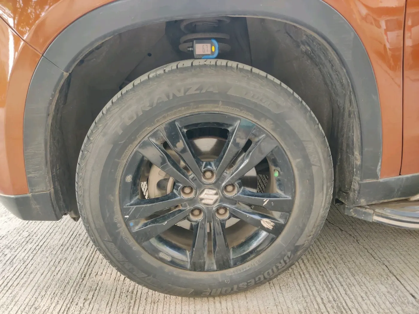 2019 Maruti Vitara Brezza ZDI AMT, Diesel, Automatic, 43,436 km, tyre