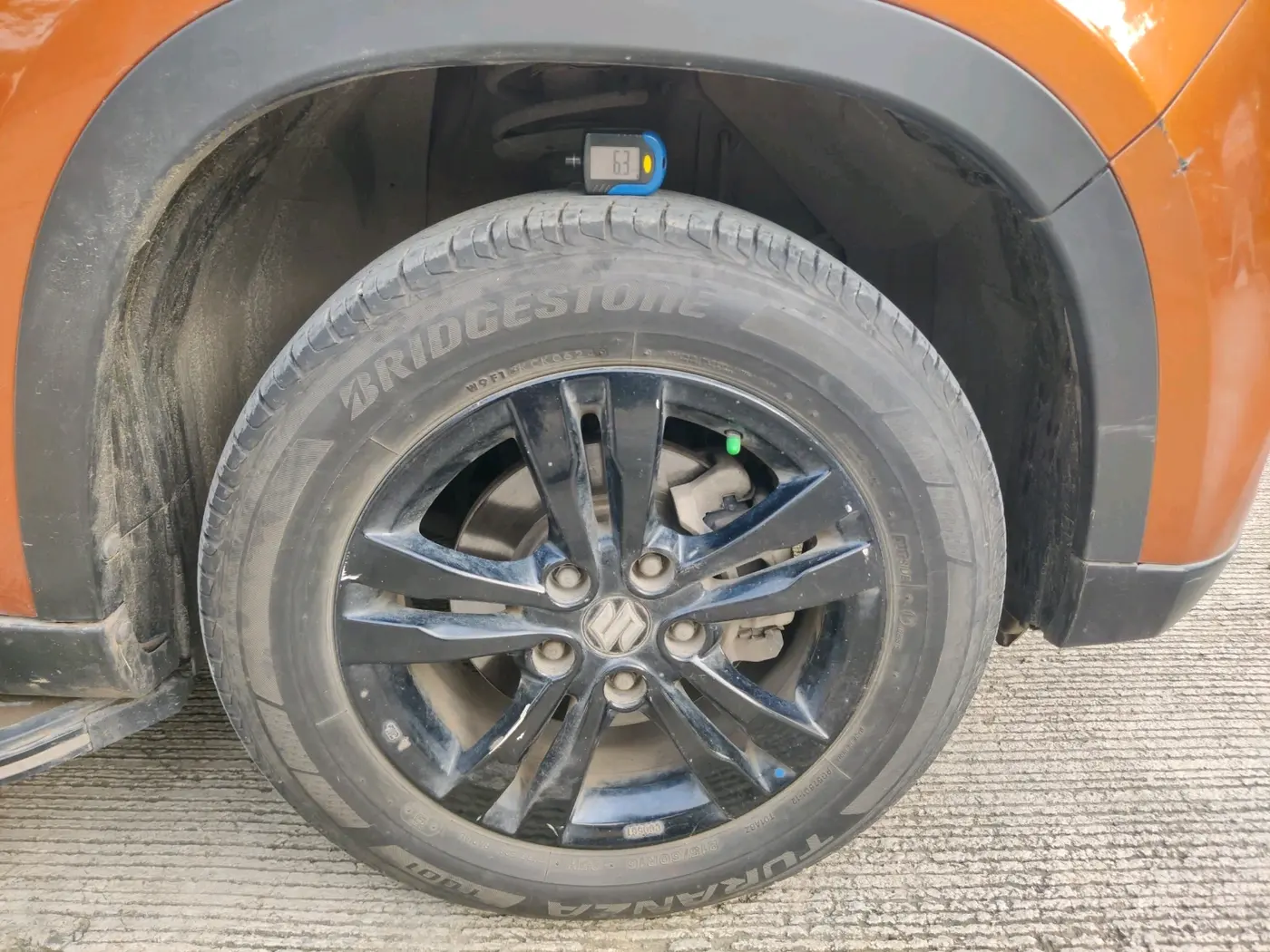 2019 Maruti Vitara Brezza ZDI AMT, Diesel, Automatic, 43,436 km, tyre