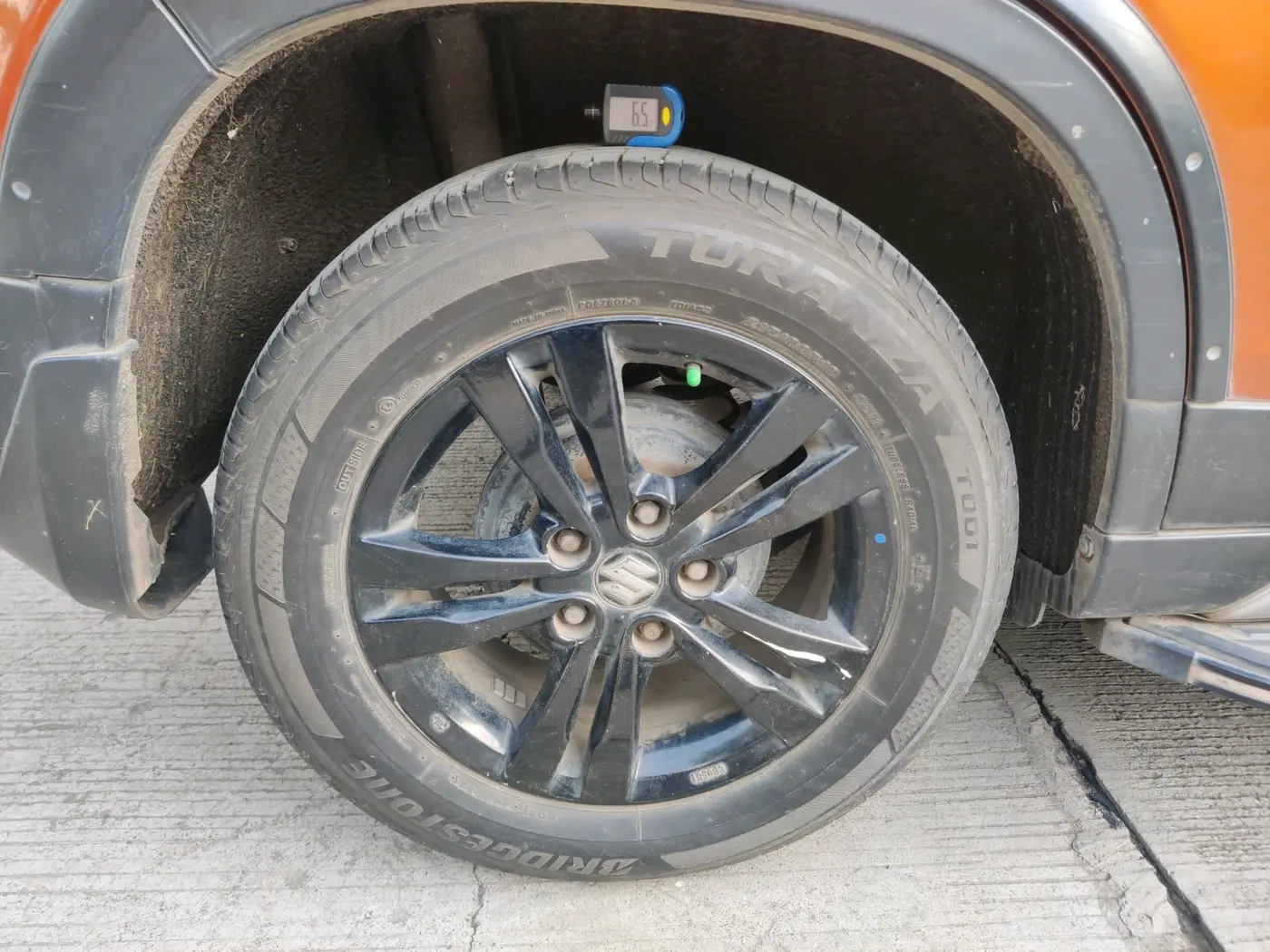 2019 Maruti Vitara Brezza ZDI AMT, Diesel, Automatic, 43,436 km, tyre
