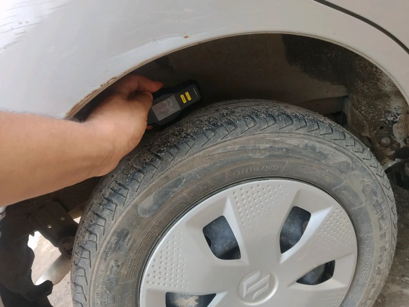 2023 Maruti Alto K10 VXI CNG, CNG, Manual, 47,591 km, tyre