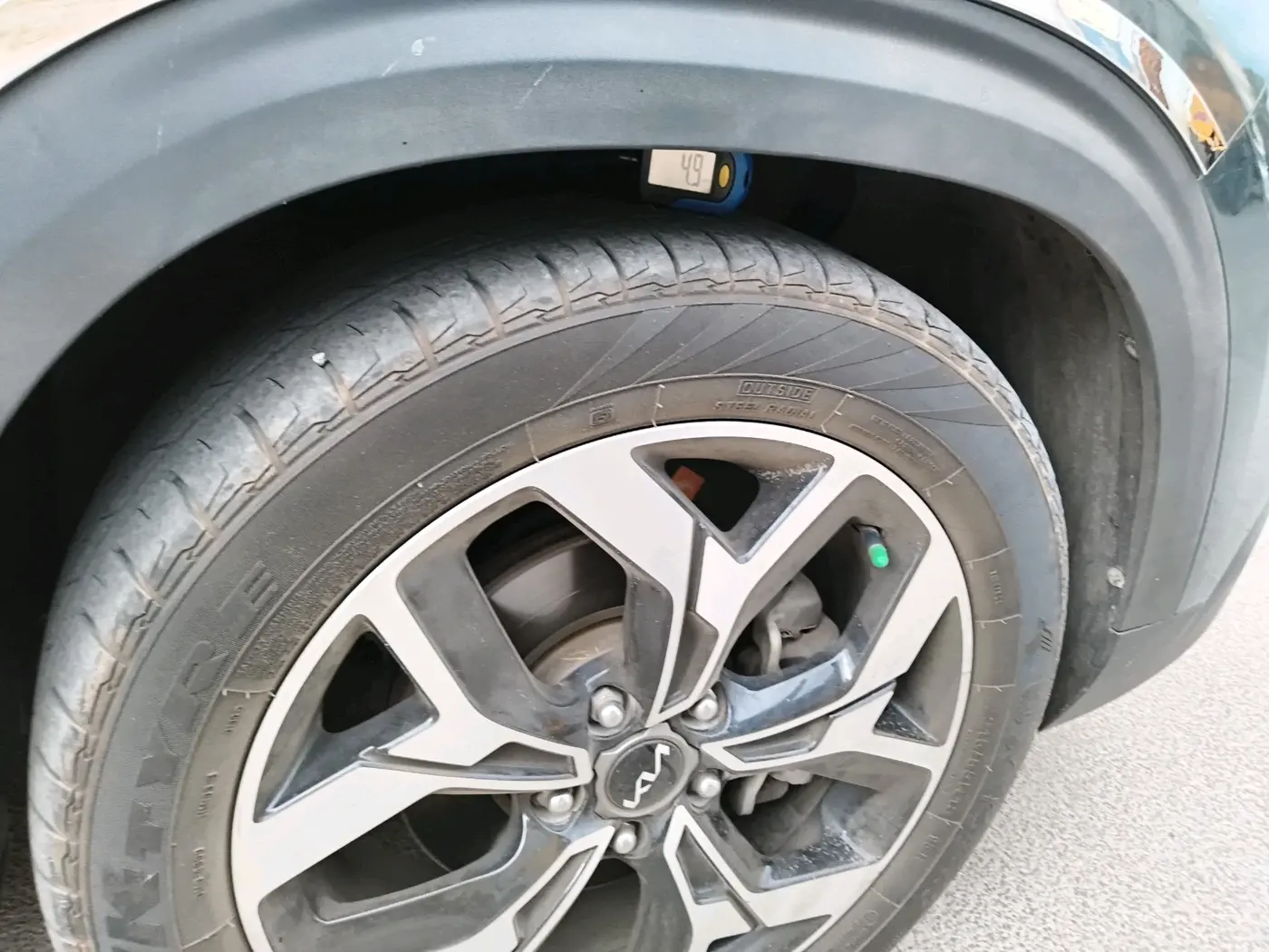2023 KIA SELTOS  GTX PLUS 1.5 DIESEL AT, Diesel, Automatic, 23,766 km, tyre