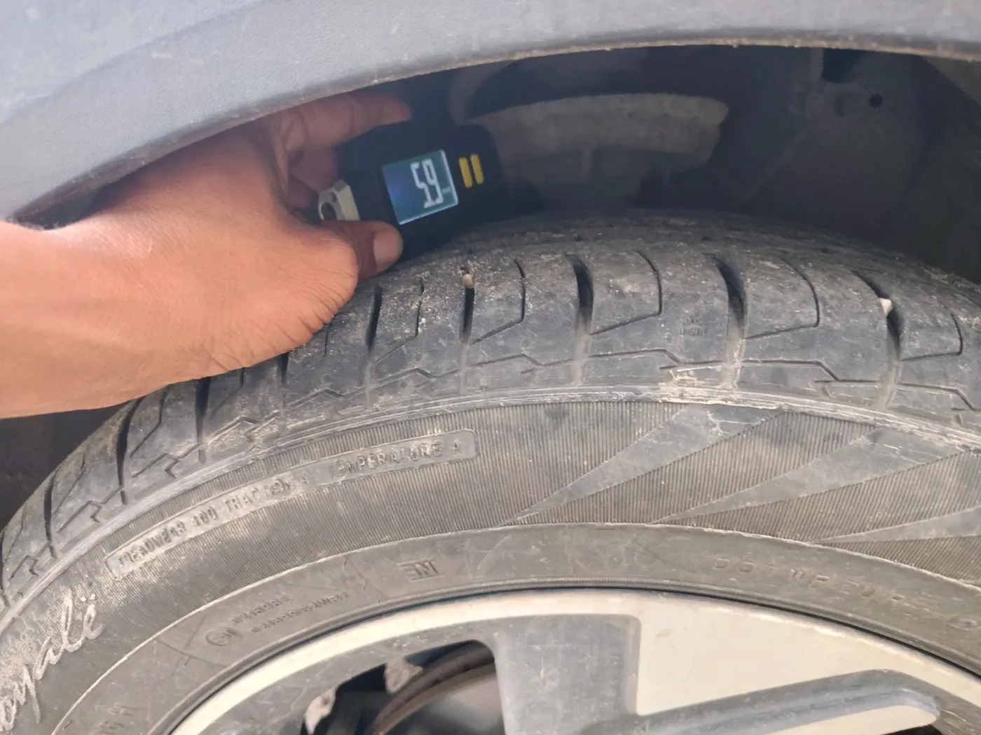 2018 Hyundai Creta SX AT 1.6 PETROL, Petrol, Automatic, 90,437 km, tyre