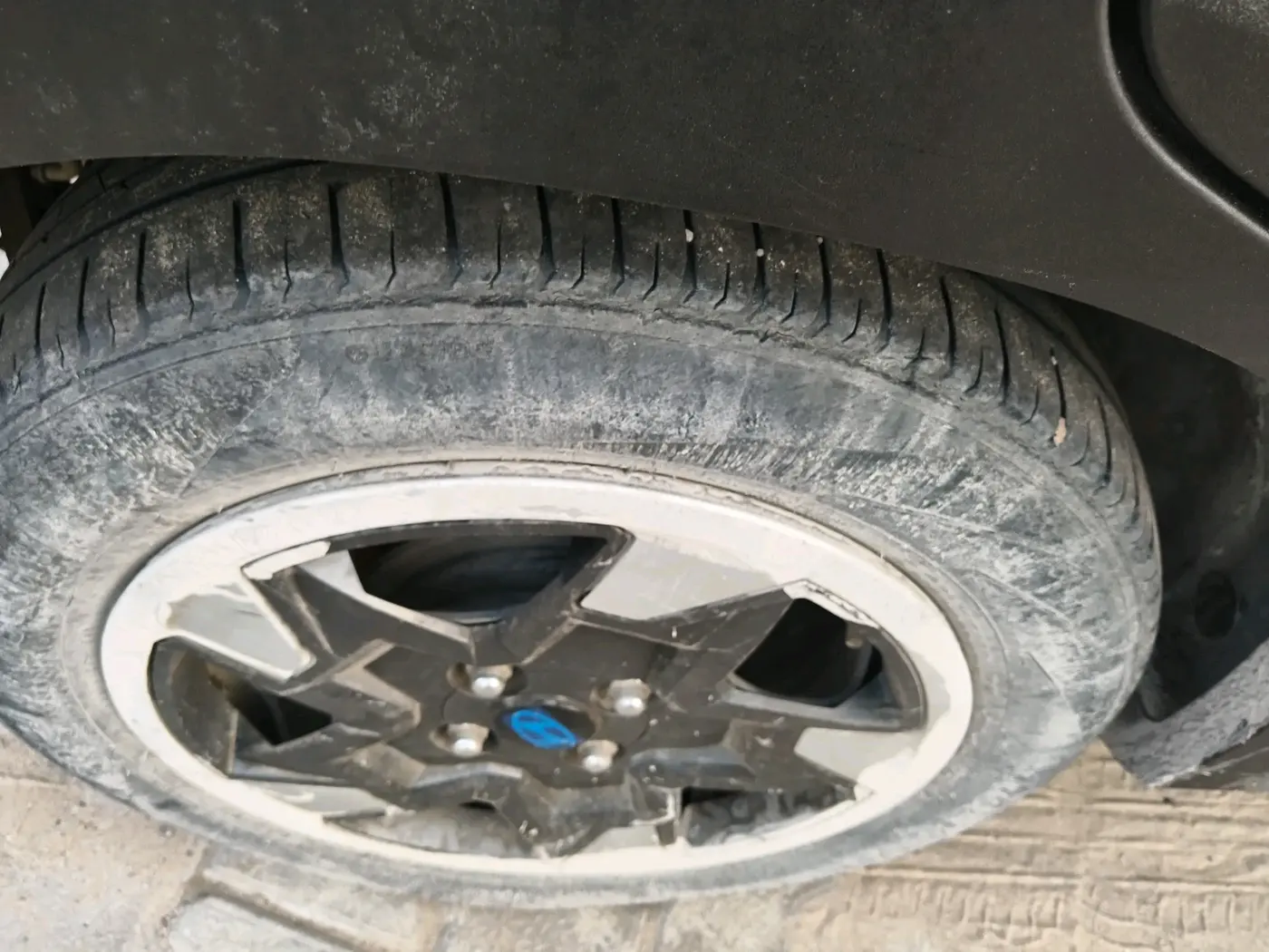 2023 Hyundai EXTER SX 1.2 CNG MT, CNG, Manual, 51,673 km, tyre