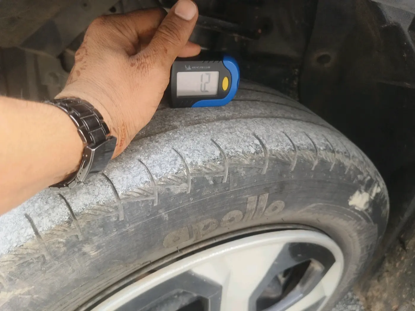 2019 Maruti Vitara Brezza VDI, Diesel, Manual, 1,51,904 km, tyre