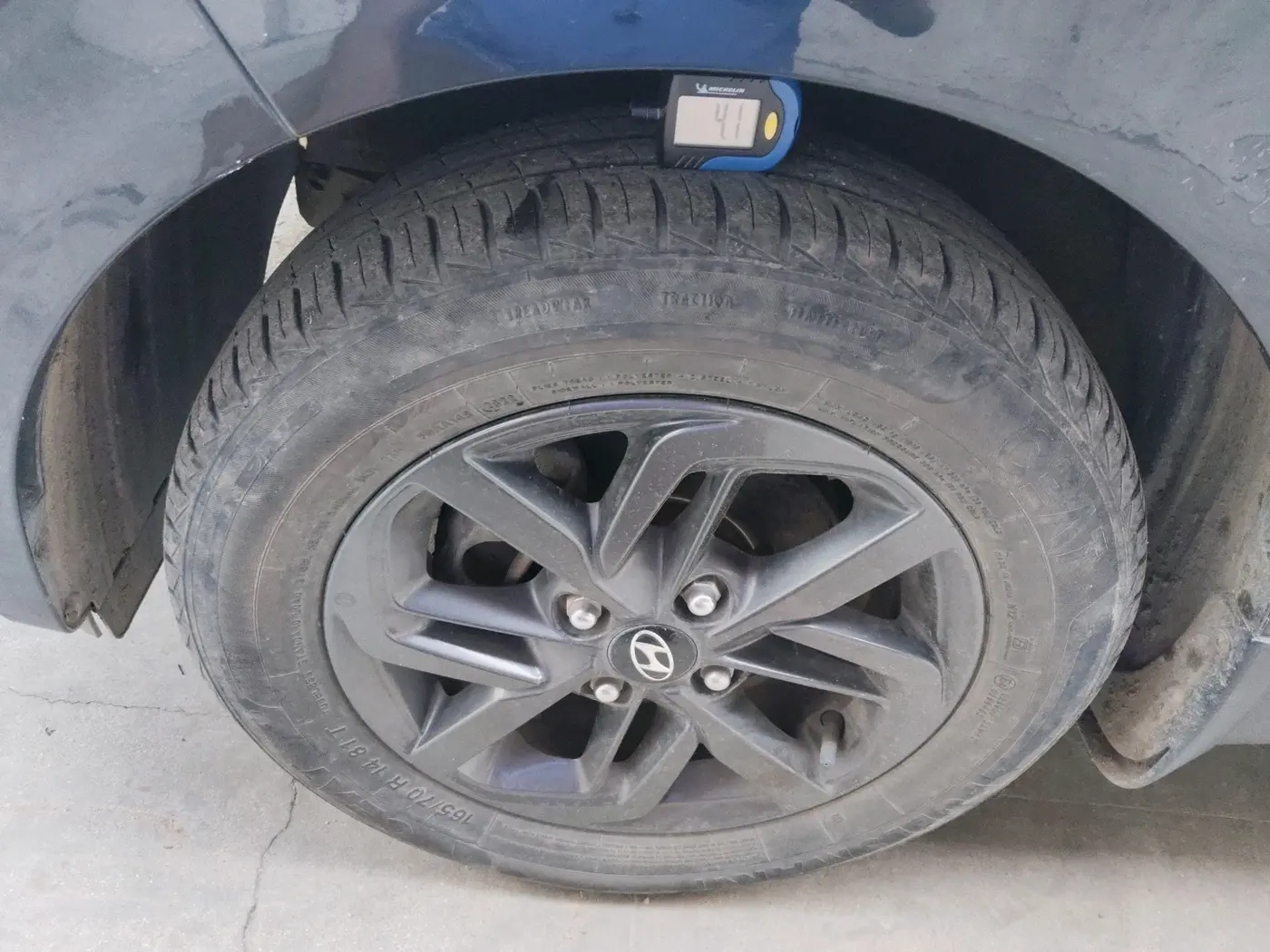 2022 Hyundai GRAND I10 NIOS SPORTZ AMT 1.2 KAPPA VTVT, Petrol, Automatic, 20,306 km, tyre