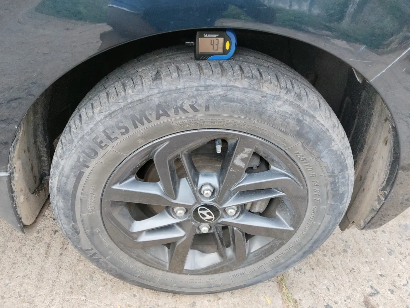2022 Hyundai GRAND I10 NIOS SPORTZ AMT 1.2 KAPPA VTVT, Petrol, Automatic, 20,306 km, tyre