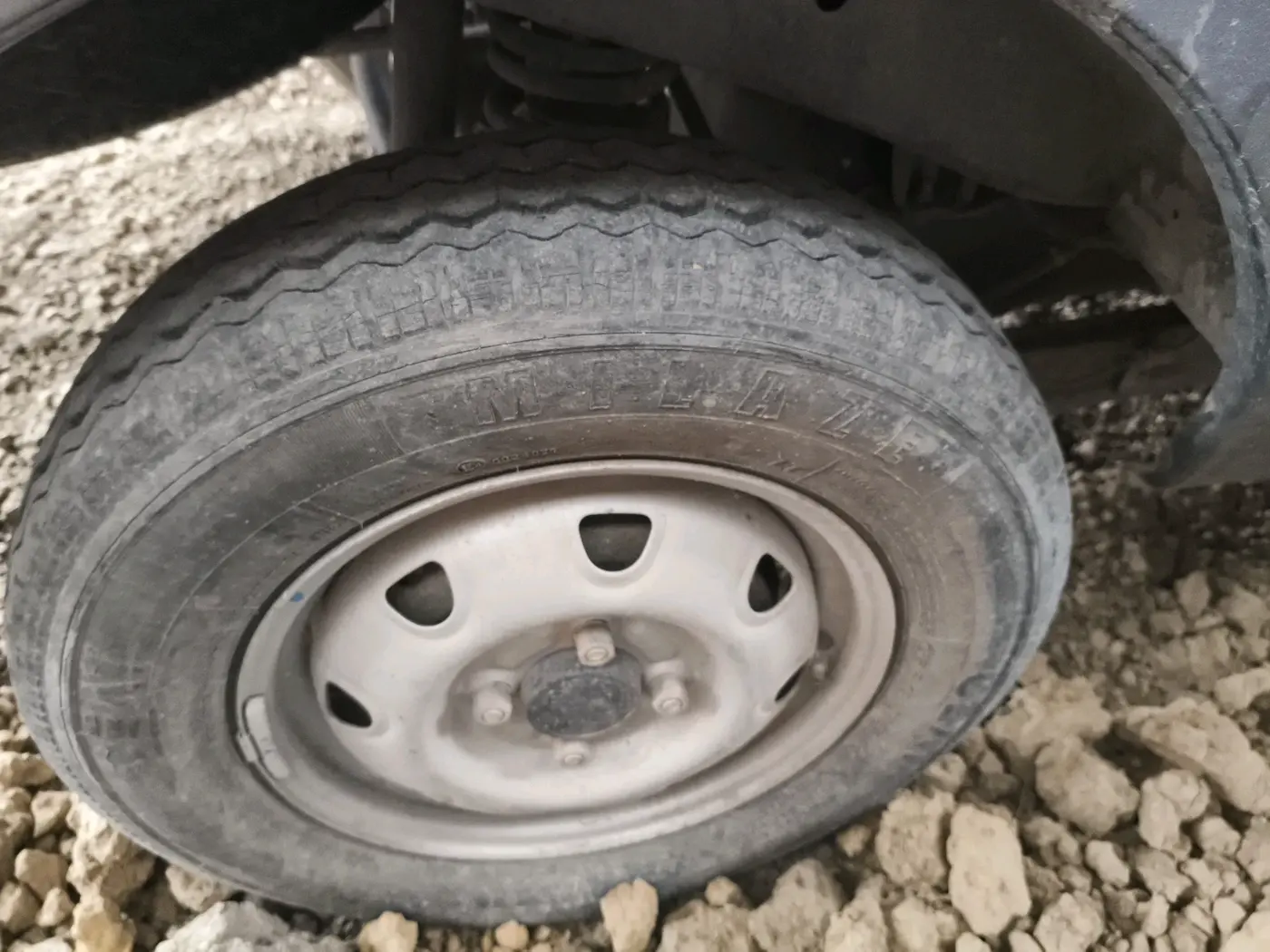 2019 Maruti Eeco 5 STR WITH A/C+HTR, Petrol, Manual, 7,769 km, tyre