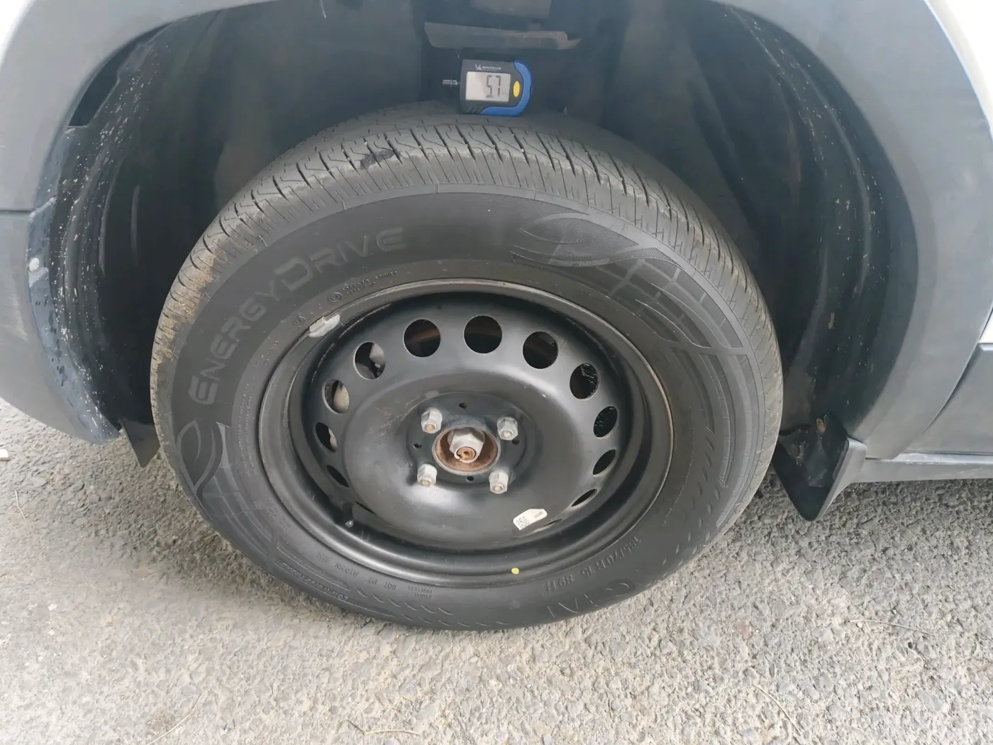 2024 Tata PUNCH ADVENTURE MT CNG , CNG, Manual, 1,53,720 km, tyre