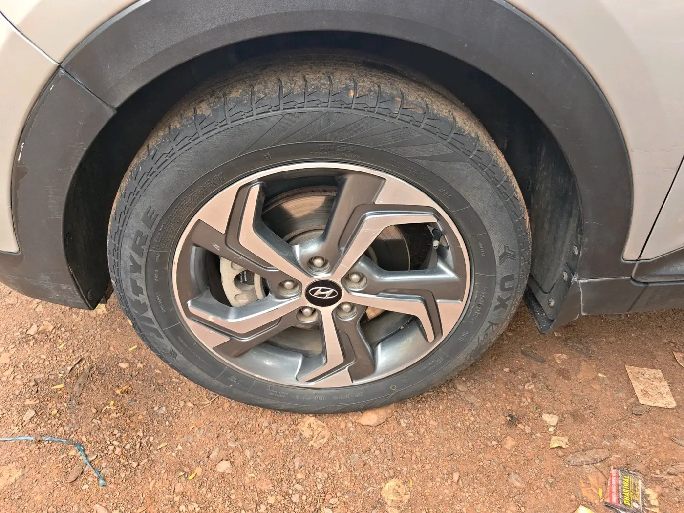 2018 Hyundai Creta SX AT 1.6 DIESEL, Diesel, Automatic, 98,084 km, tyre