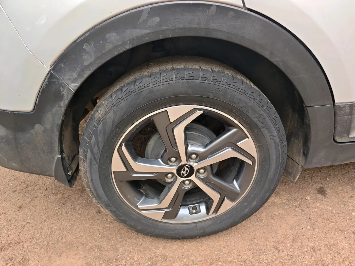 2018 Hyundai Creta SX AT 1.6 DIESEL, Diesel, Automatic, 98,084 km, tyre