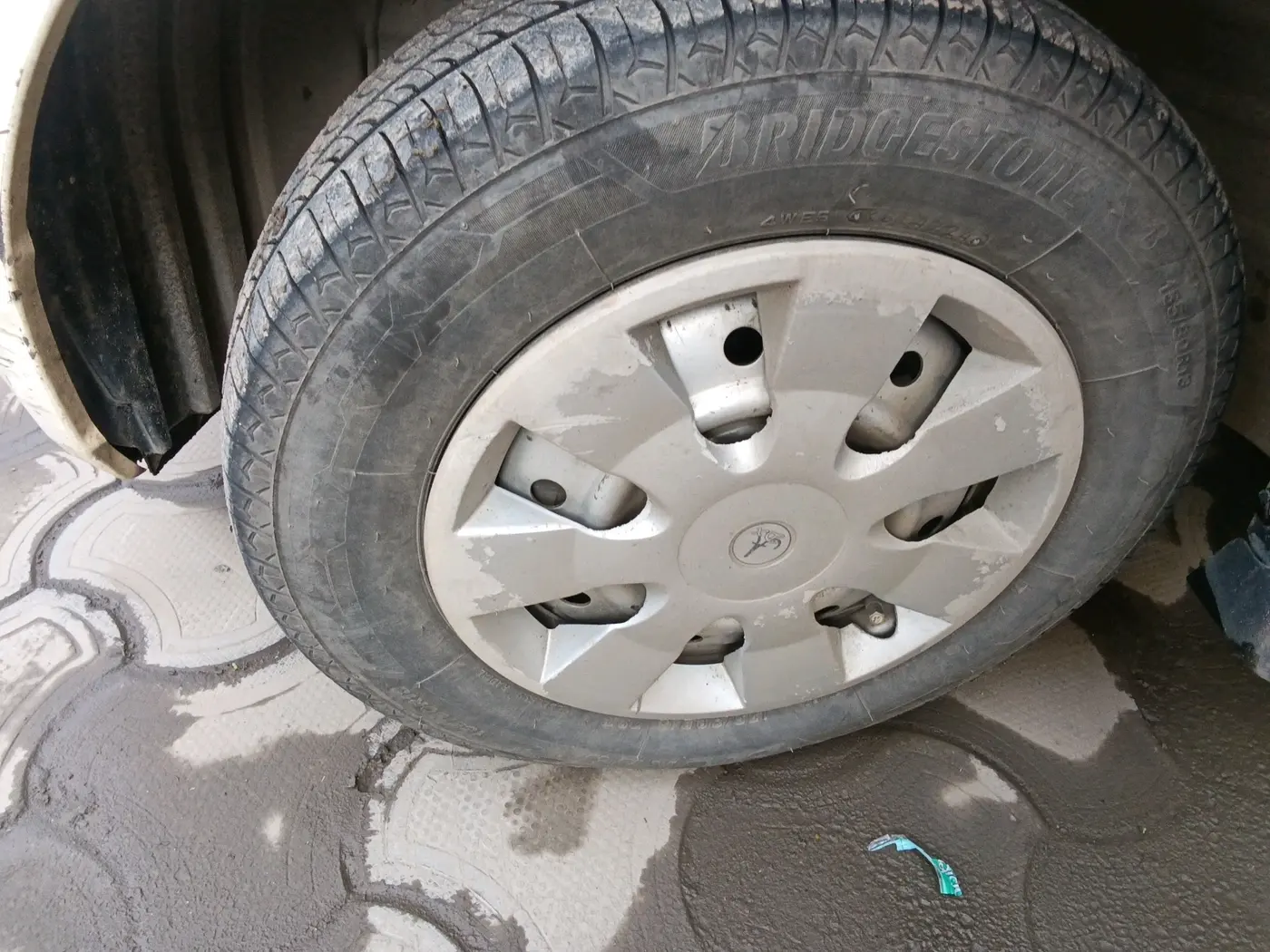 2021 Maruti New Wagon-R LXI CNG 1.0, CNG, Manual, 1,68,698 km, tyre
