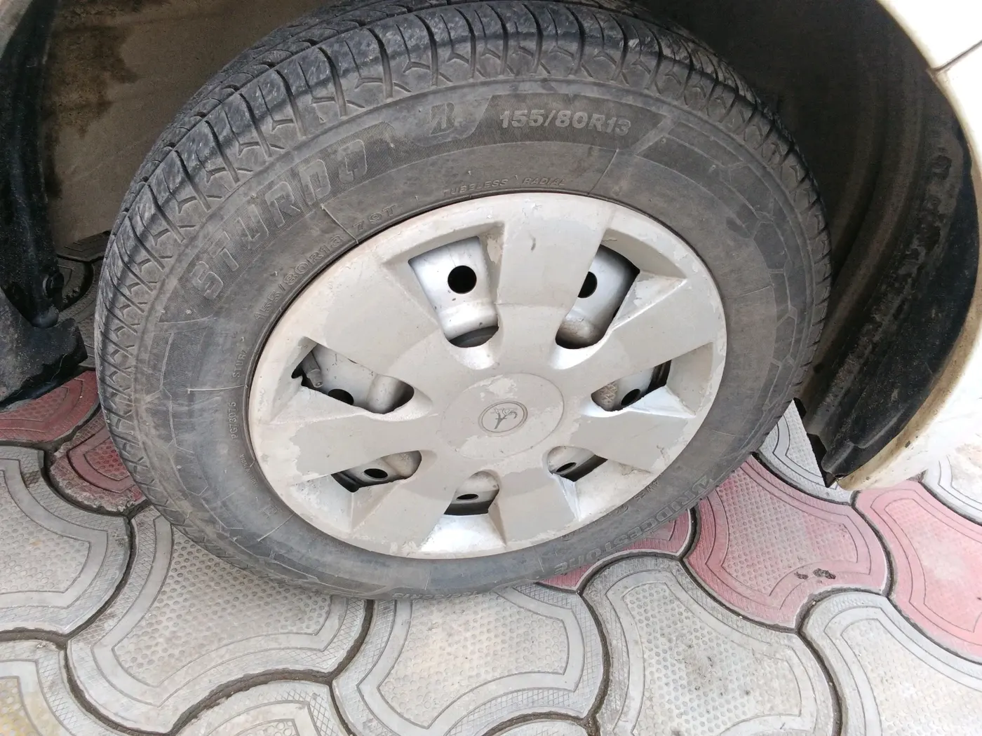 2021 Maruti New Wagon-R LXI CNG 1.0, CNG, Manual, 1,68,698 km, tyre