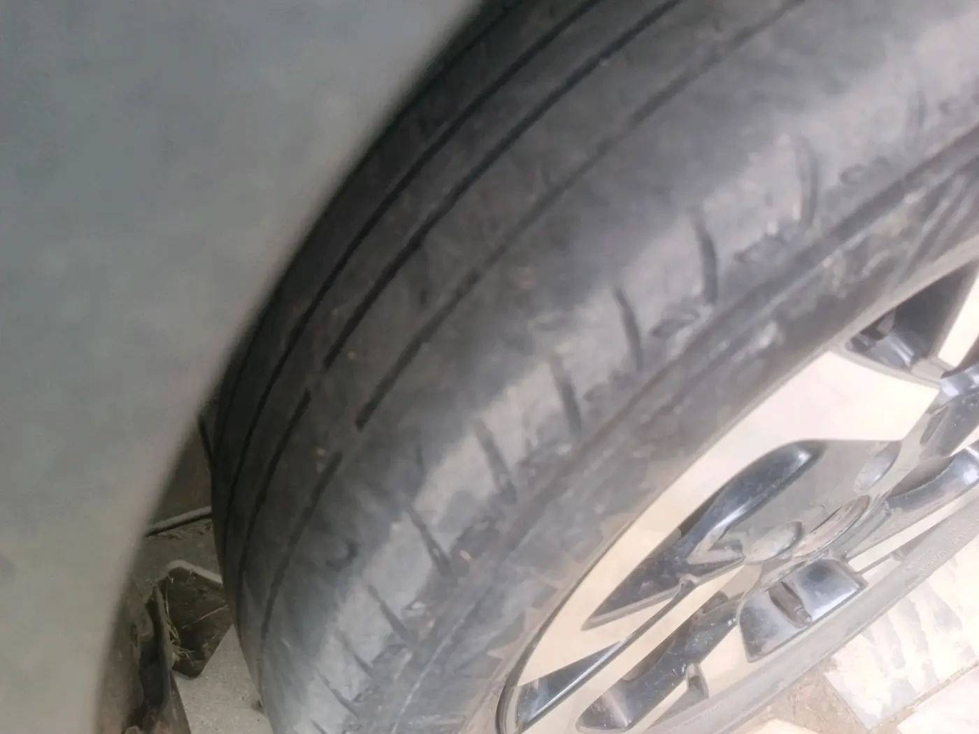 2022 Nissan MAGNITE XV AMT, Petrol, Automatic, 55,972 km, tyre