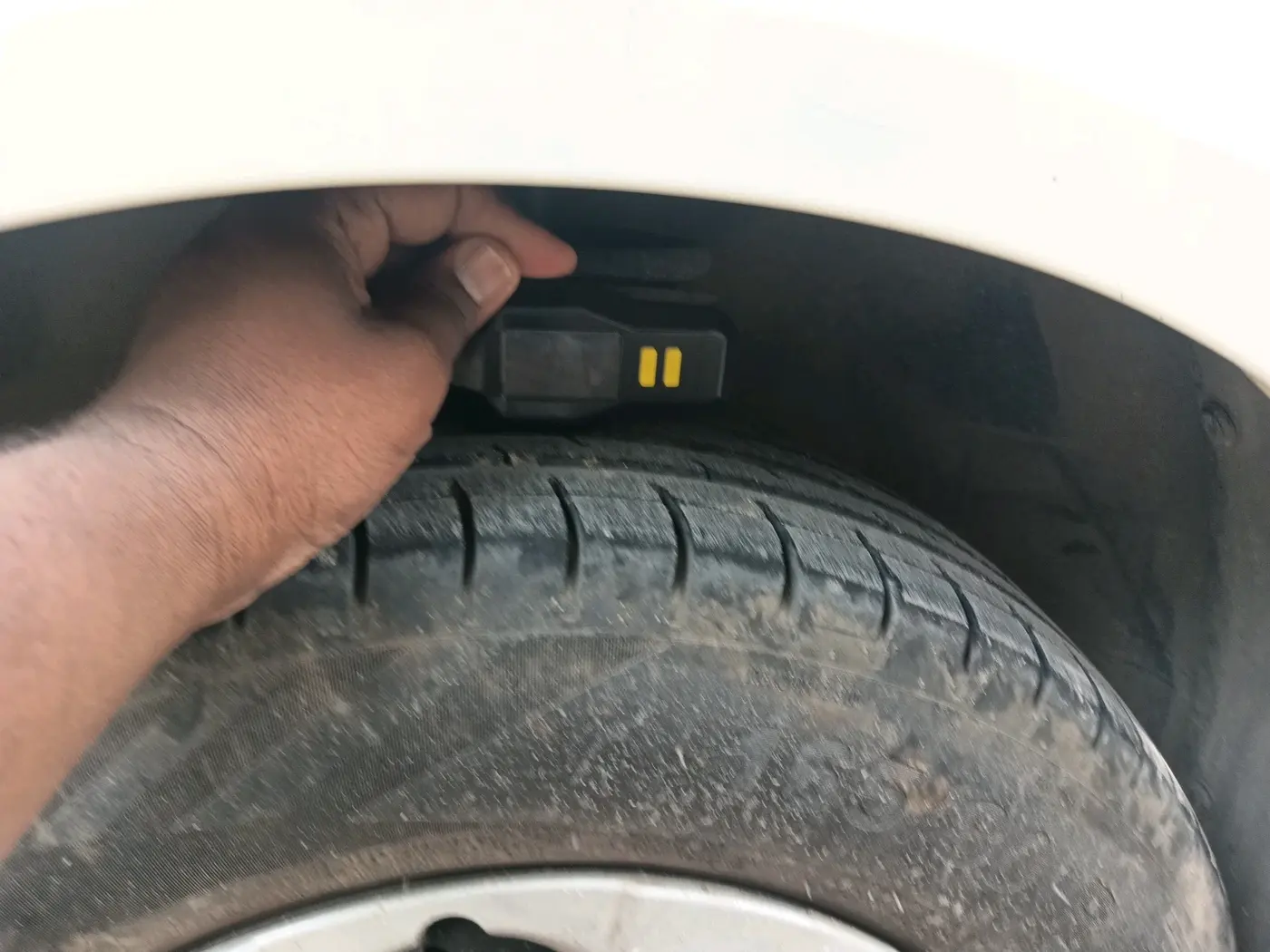 2015 Maruti Ritz VXI, Petrol, Manual, 72,581 km, tyre