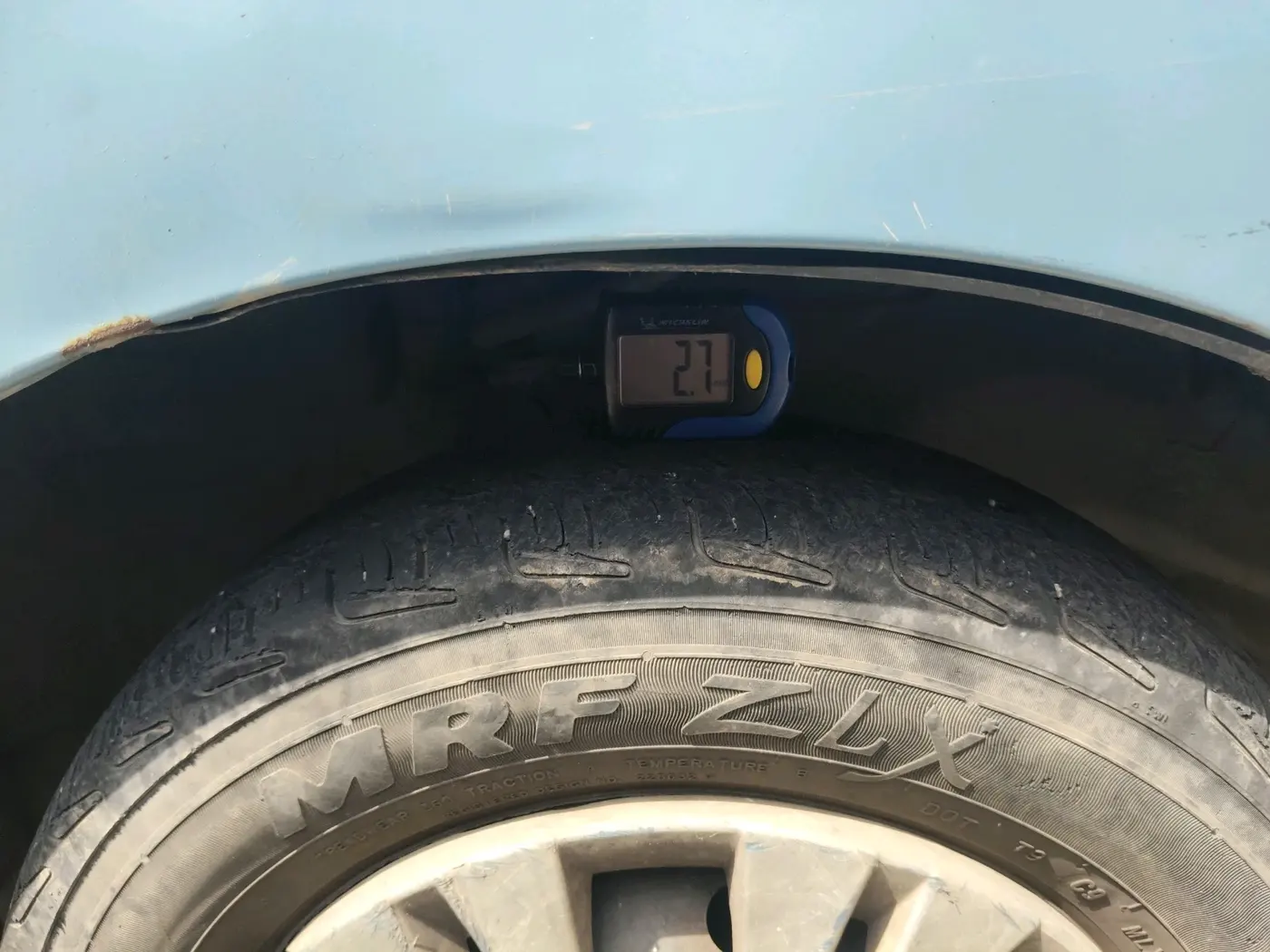 2013 Maruti Alto 800 LXI, Petrol, Manual, 1,67,109 km, tyre