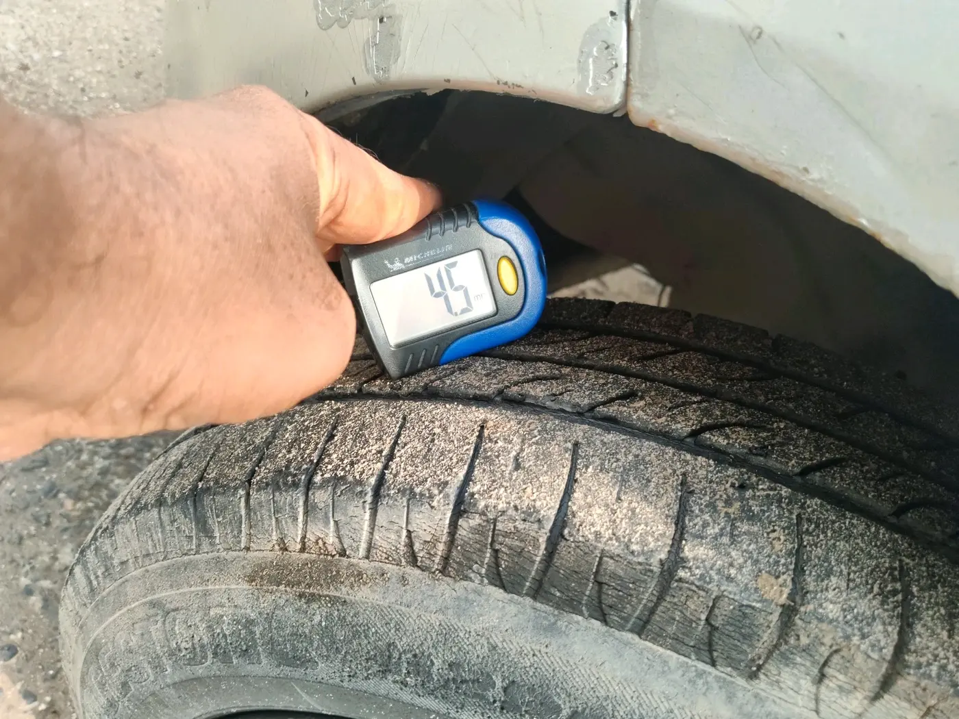 2012 Hyundai Santro Xing GL, CNG, Manual, 67,102 km, tyre