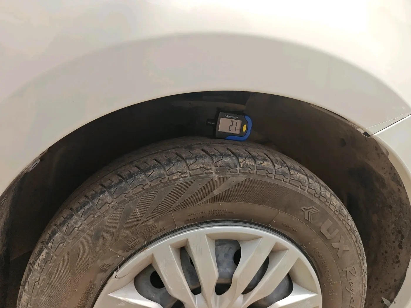 2024 Maruti Dzire VXI, Petrol, Manual, 35,121 km, tyre