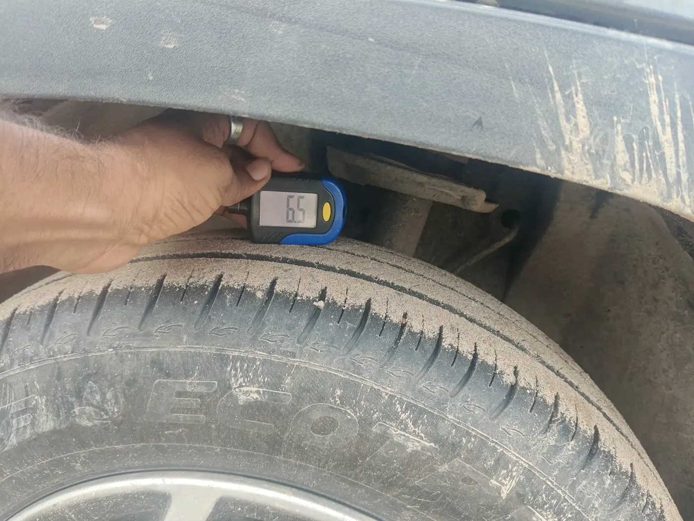 2021 Tata PUNCH PURE MT, CNG, Manual, 98,554 km, tyre
