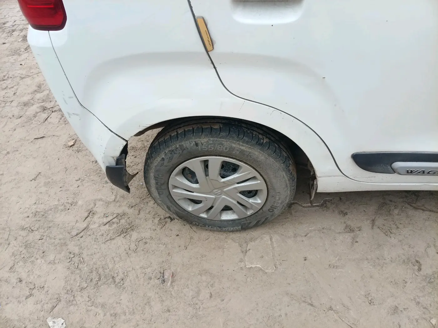 2020 Maruti New Wagon-R LXI CNG 1.0, CNG, Manual, 97,488 km, tyre