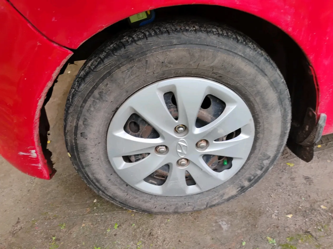 2012 Hyundai i10 MAGNA 1.2, Petrol, Manual, 55,219 km, tyre
