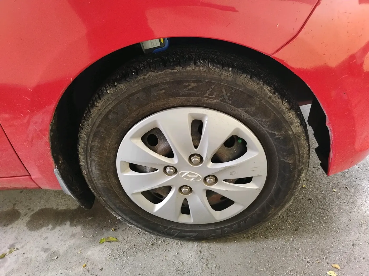 2012 Hyundai i10 MAGNA 1.2, Petrol, Manual, 55,219 km, tyre