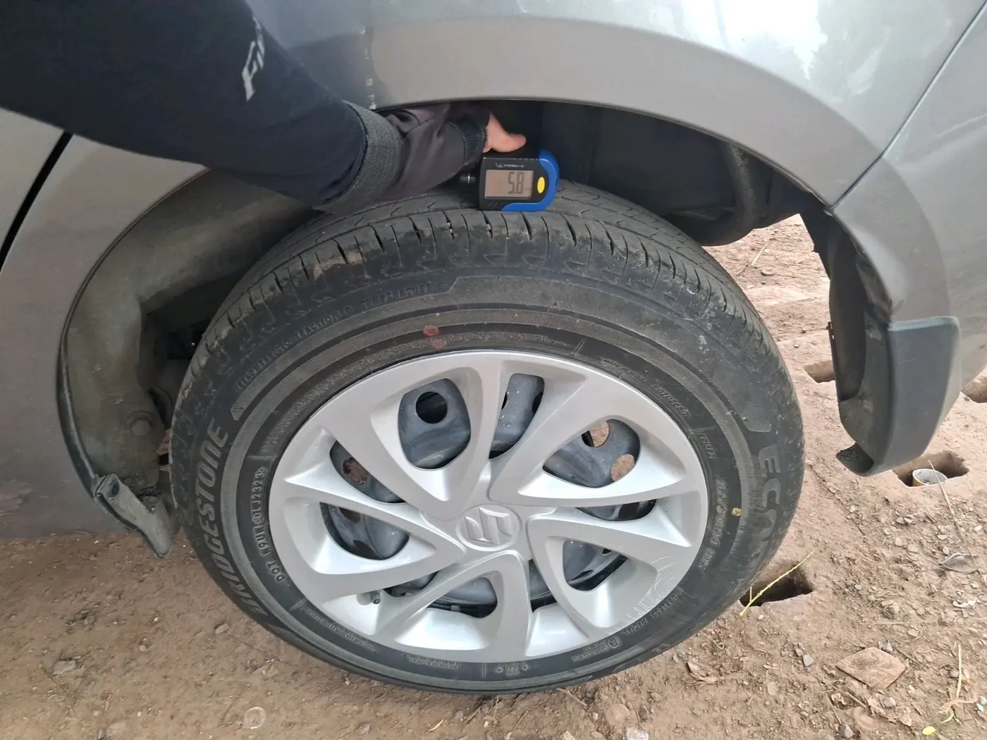 2023 Maruti Celerio VXI, Petrol, Manual, 2,814 km, tyre