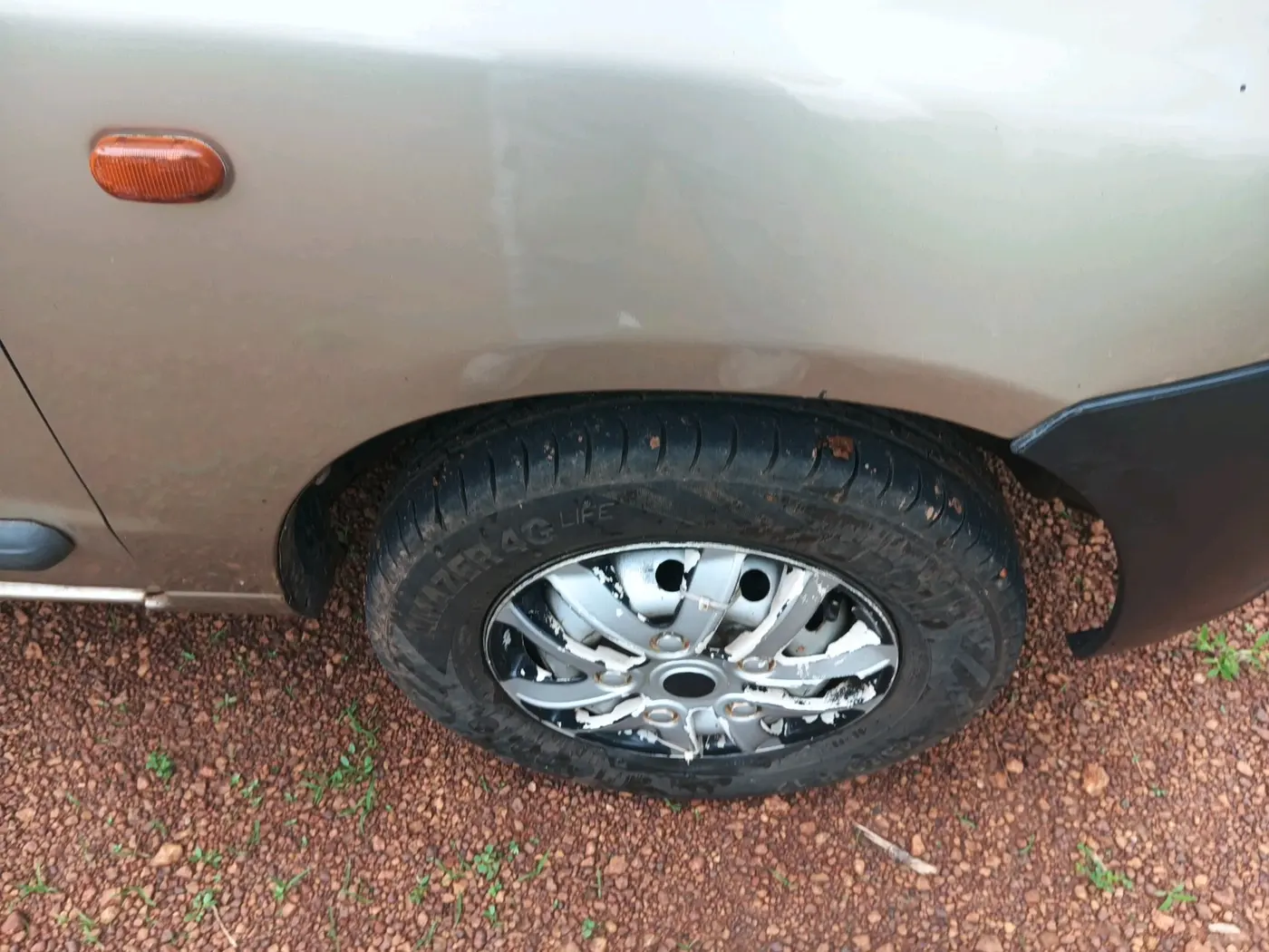 2011 Maruti Alto LXI, Petrol, Manual, 93,288 km, tyre